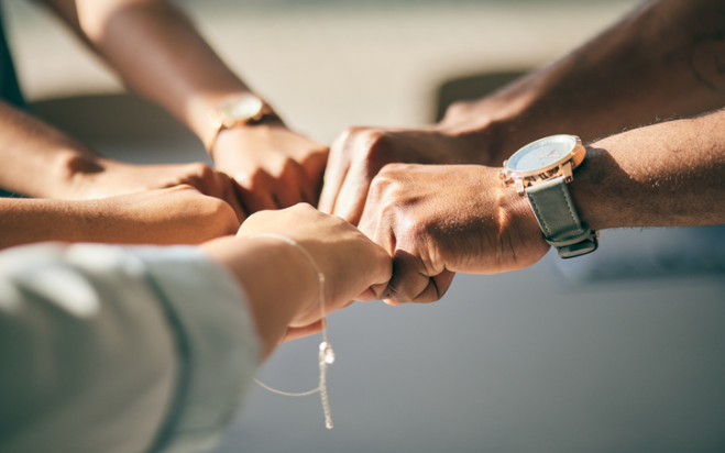 Ostynia Solutions office building and team workspace